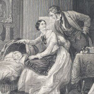 The Constant 9" x 6" Antique Engraving/Print